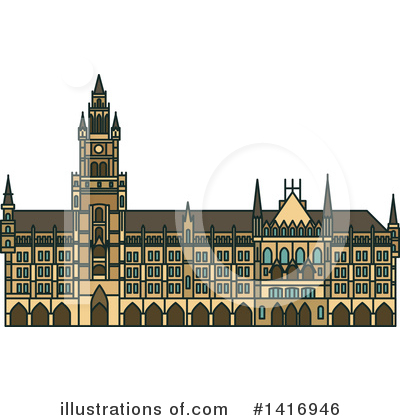 Royalty-Free (RF) Architecture Clipart Illustration by Vector Tradition SM - Stock Sample #1416946