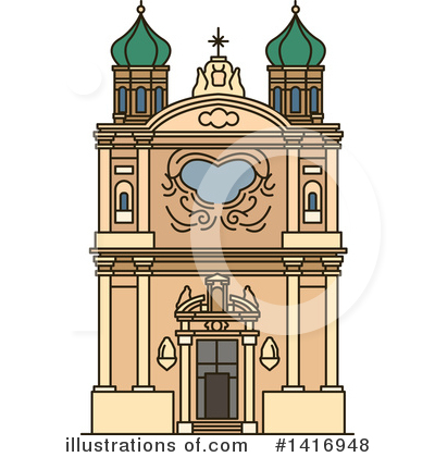 Royalty-Free (RF) Architecture Clipart Illustration by Vector Tradition SM - Stock Sample #1416948