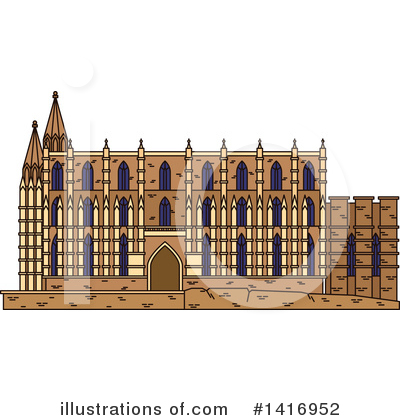 Royalty-Free (RF) Architecture Clipart Illustration by Vector Tradition SM - Stock Sample #1416952