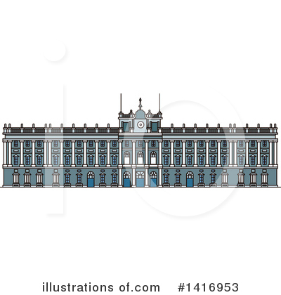 Royalty-Free (RF) Architecture Clipart Illustration by Vector Tradition SM - Stock Sample #1416953