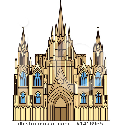 Royalty-Free (RF) Architecture Clipart Illustration by Vector Tradition SM - Stock Sample #1416955