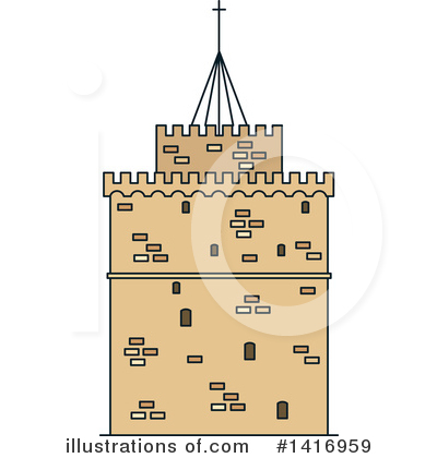 Royalty-Free (RF) Architecture Clipart Illustration by Vector Tradition SM - Stock Sample #1416959