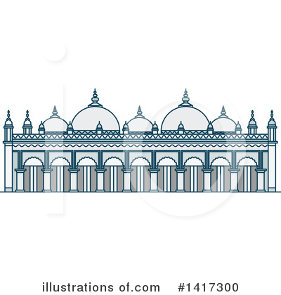 Royalty-Free (RF) Architecture Clipart Illustration by Vector Tradition SM - Stock Sample #1417300