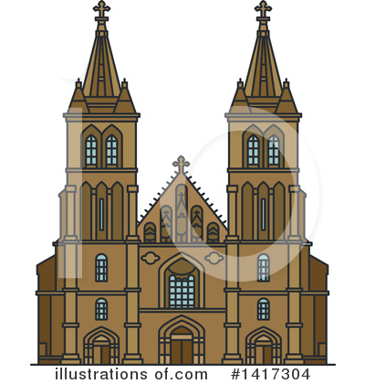 Royalty-Free (RF) Architecture Clipart Illustration by Vector Tradition SM - Stock Sample #1417304