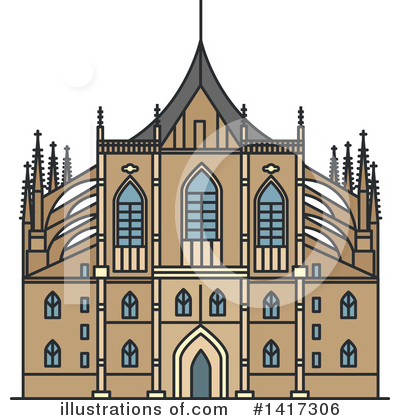 Royalty-Free (RF) Architecture Clipart Illustration by Vector Tradition SM - Stock Sample #1417306