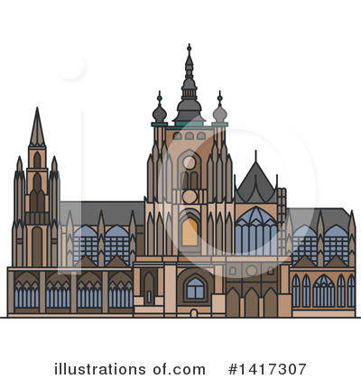 Royalty-Free (RF) Architecture Clipart Illustration by Vector Tradition SM - Stock Sample #1417307