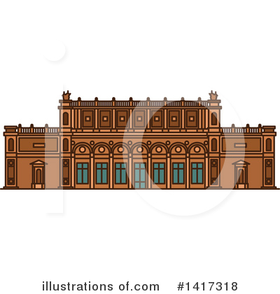 Royalty-Free (RF) Architecture Clipart Illustration by Vector Tradition SM - Stock Sample #1417318