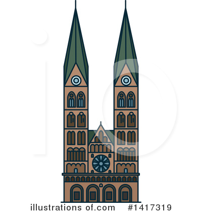 Royalty-Free (RF) Architecture Clipart Illustration by Vector Tradition SM - Stock Sample #1417319