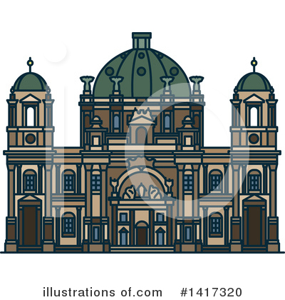 Royalty-Free (RF) Architecture Clipart Illustration by Vector Tradition SM - Stock Sample #1417320