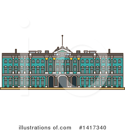 Royalty-Free (RF) Architecture Clipart Illustration by Vector Tradition SM - Stock Sample #1417340