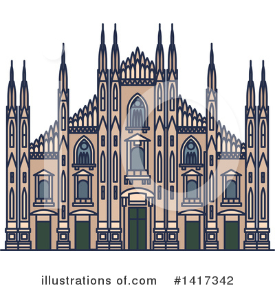Royalty-Free (RF) Architecture Clipart Illustration by Vector Tradition SM - Stock Sample #1417342