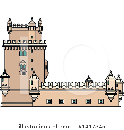 Royalty-Free (RF) Architecture Clipart Illustration by Vector Tradition SM - Stock Sample #1417345