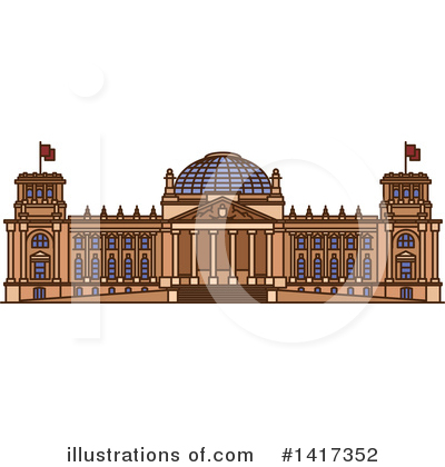 Royalty-Free (RF) Architecture Clipart Illustration by Vector Tradition SM - Stock Sample #1417352