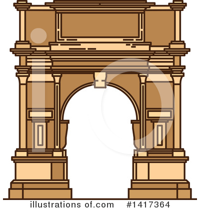 Royalty-Free (RF) Architecture Clipart Illustration by Vector Tradition SM - Stock Sample #1417364