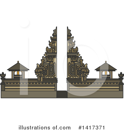 Royalty-Free (RF) Architecture Clipart Illustration by Vector Tradition SM - Stock Sample #1417371