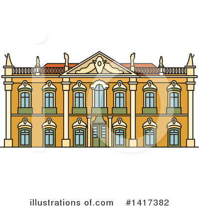 Royalty-Free (RF) Architecture Clipart Illustration by Vector Tradition SM - Stock Sample #1417382