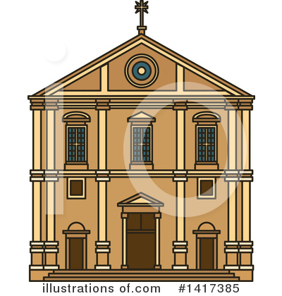 Royalty-Free (RF) Architecture Clipart Illustration by Vector Tradition SM - Stock Sample #1417385