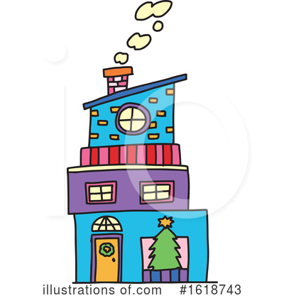 Royalty-Free (RF) Architecture Clipart Illustration by Cherie Reve - Stock Sample #1618743