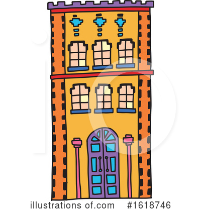 Royalty-Free (RF) Architecture Clipart Illustration by Cherie Reve - Stock Sample #1618746