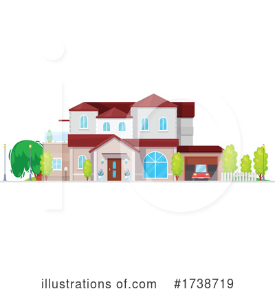 Royalty-Free (RF) Architecture Clipart Illustration by Vector Tradition SM - Stock Sample #1738719