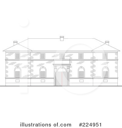 Royalty-Free (RF) Architecture Clipart Illustration by patrimonio - Stock Sample #224951