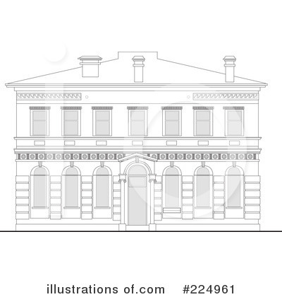 Royalty-Free (RF) Architecture Clipart Illustration by patrimonio - Stock Sample #224961