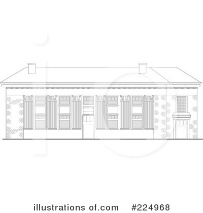 Royalty-Free (RF) Architecture Clipart Illustration by patrimonio - Stock Sample #224968