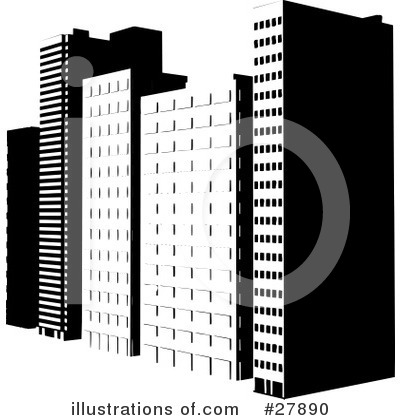 Royalty-Free (RF) Architecture Clipart Illustration by KJ Pargeter - Stock Sample #27890