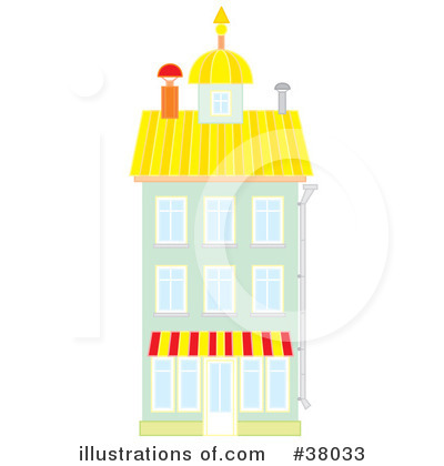 Royalty-Free (RF) Architecture Clipart Illustration by Alex Bannykh - Stock Sample #38033