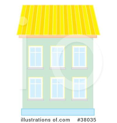 Royalty-Free (RF) Architecture Clipart Illustration by Alex Bannykh - Stock Sample #38035