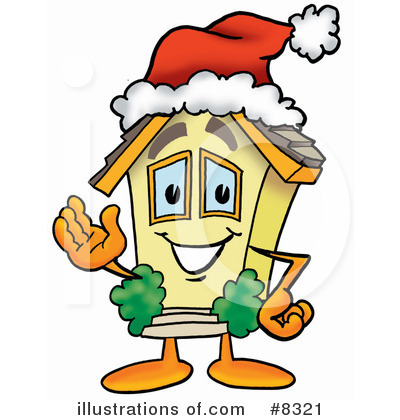 House Clipart #8321 by Mascot Junction