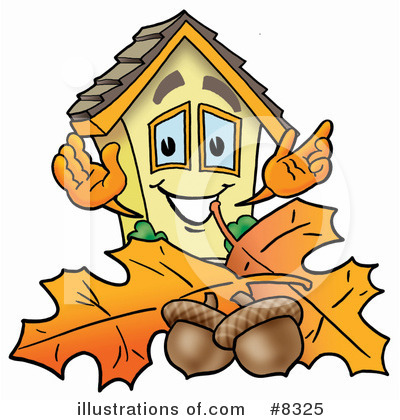 House Clipart #8325 by Mascot Junction
