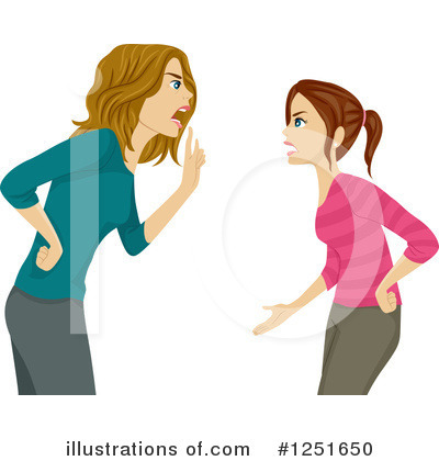 Royalty-Free (RF) Argument Clipart Illustration by BNP Design Studio - Stock Sample #1251650