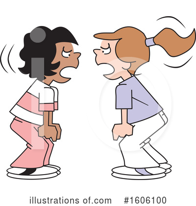 Argument Clipart #1606100 by Johnny Sajem