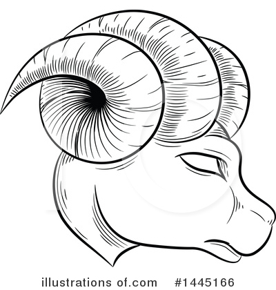 Royalty-Free (RF) Aries Clipart Illustration by cidepix - Stock Sample #1445166