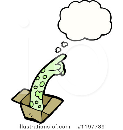 Royalty-Free (RF) Arm In Box Clipart Illustration by lineartestpilot - Stock Sample #1197739
