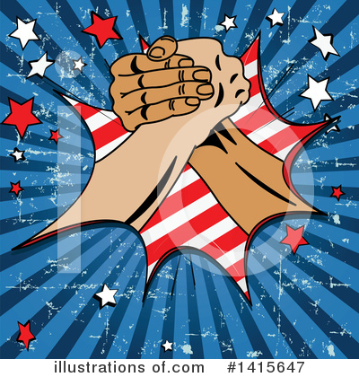 Arm Wrestling Clipart #1415647 by Pushkin