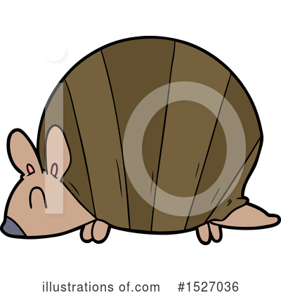 Armadillo Clipart #1527036 by lineartestpilot