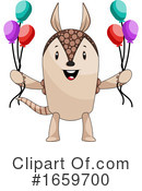 Armadillo Clipart #1659700 by Morphart Creations