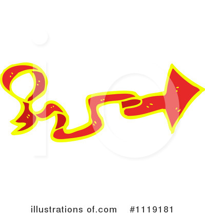 Royalty-Free (RF) Arrow Clipart Illustration by lineartestpilot - Stock Sample #1119181