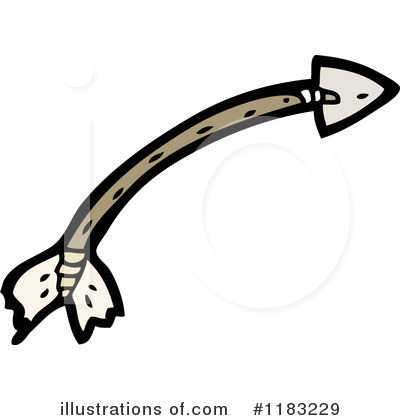 Royalty-Free (RF) Arrow Clipart Illustration by lineartestpilot - Stock Sample #1183229