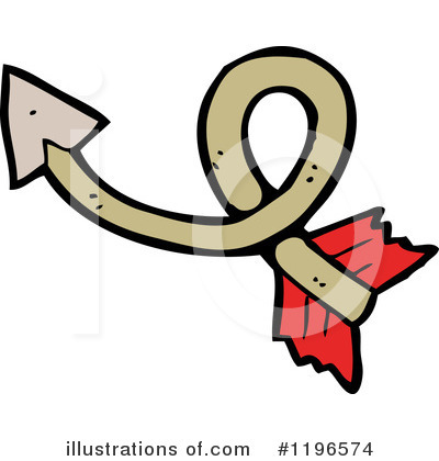 Royalty-Free (RF) Arrow Clipart Illustration by lineartestpilot - Stock Sample #1196574