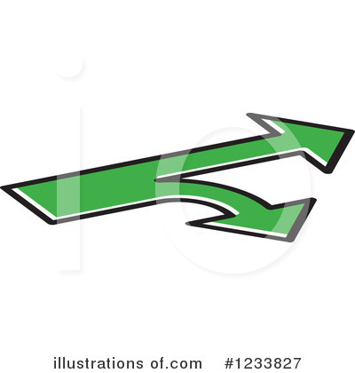 Royalty-Free (RF) Arrow Clipart Illustration by Lal Perera - Stock Sample #1233827