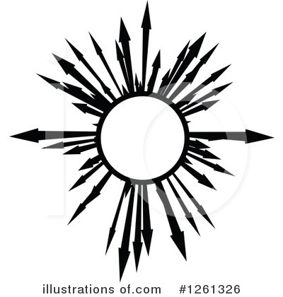 Royalty-Free (RF) Arrow Clipart Illustration by Chromaco - Stock Sample #1261326