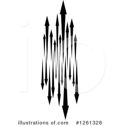 Royalty-Free (RF) Arrow Clipart Illustration by Chromaco - Stock Sample #1261328