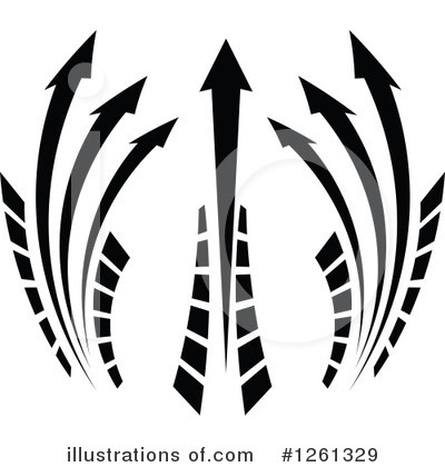 Royalty-Free (RF) Arrow Clipart Illustration by Chromaco - Stock Sample #1261329