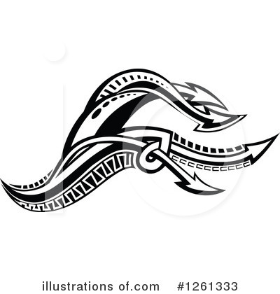 Tribal Clipart #1261333 by Chromaco