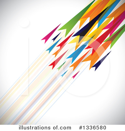 Royalty-Free (RF) Arrow Clipart Illustration by ColorMagic - Stock Sample #1336580