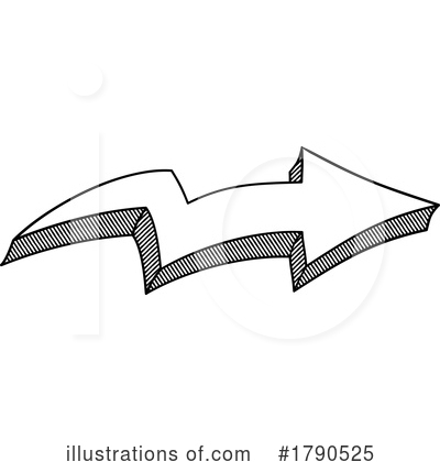 Royalty-Free (RF) Arrow Clipart Illustration by AtStockIllustration - Stock Sample #1790525