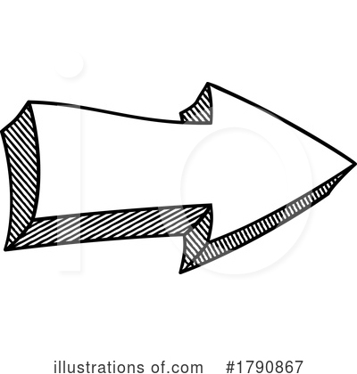 Royalty-Free (RF) Arrow Clipart Illustration by AtStockIllustration - Stock Sample #1790867